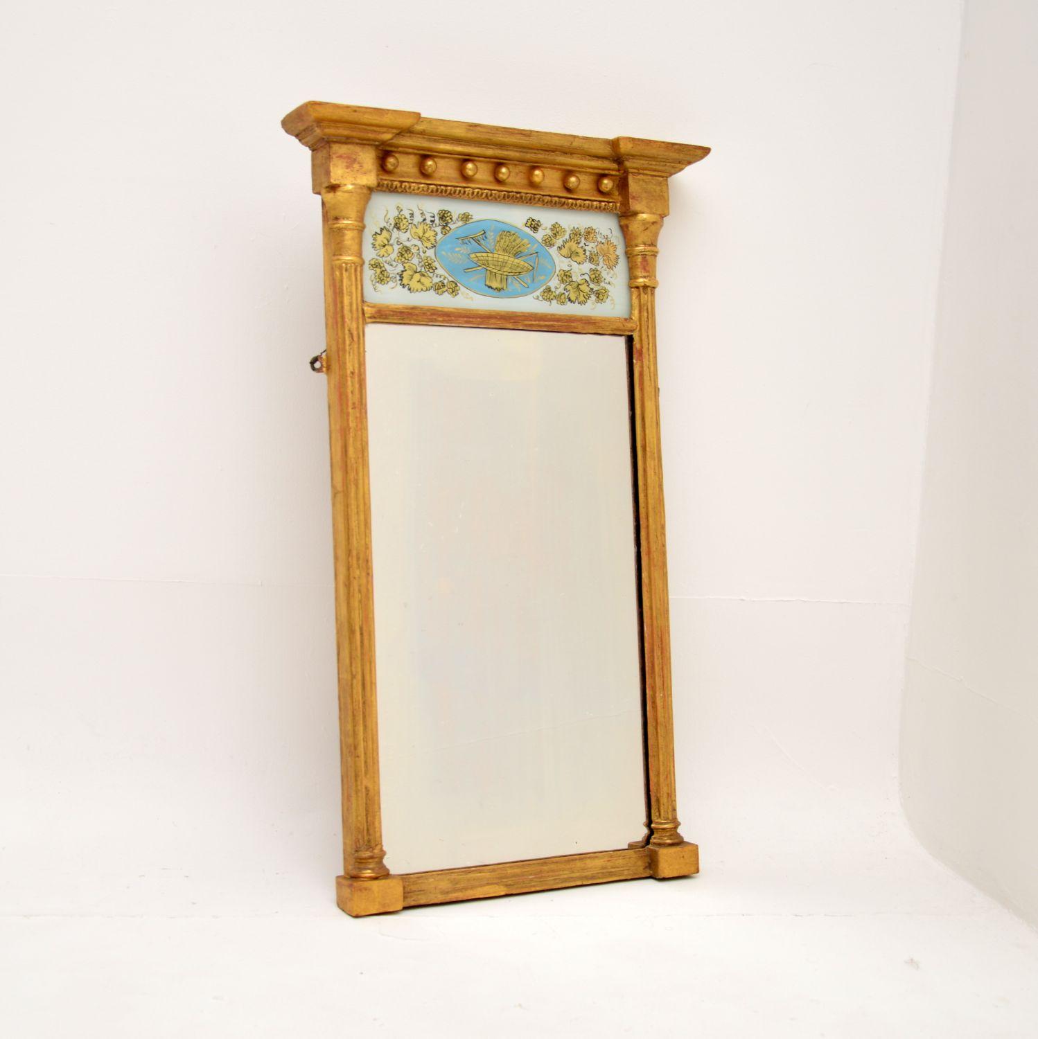 Antique Regency Giltwood Mirror (1 of 9)