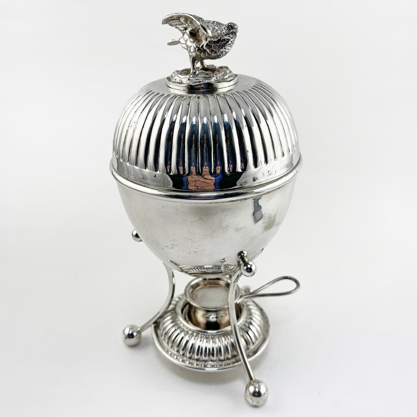 Antique Walker & Hall Silver Plated Egg Coddler (1 of 6) Antique Walker & Hall Silver Plated Egg Coddler (1 of 6)