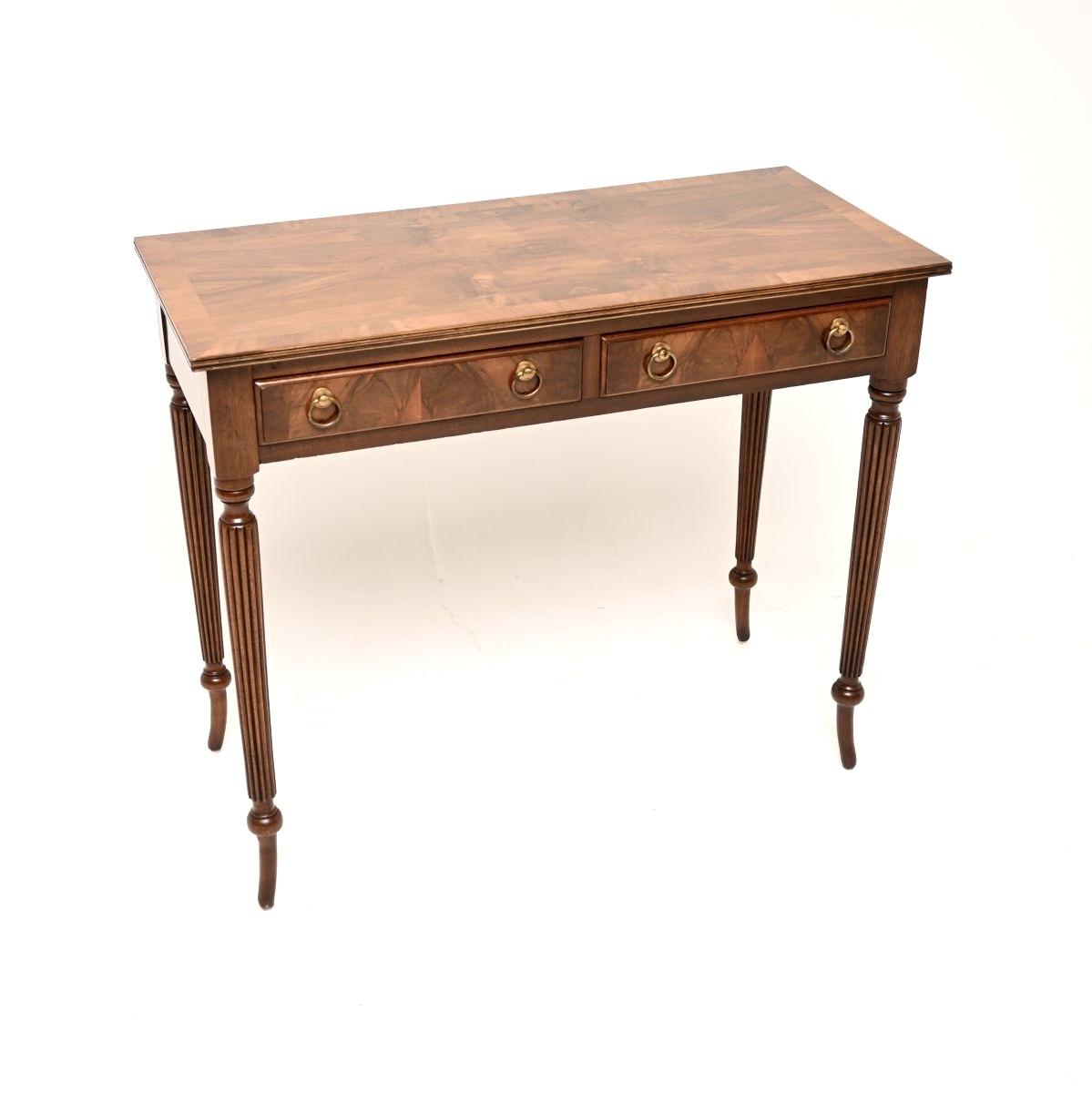 Antique Inlaid Walnut Writing / Side Table (1 of 10) Antique Inlaid Walnut Writing / Side Table (1 of 10)