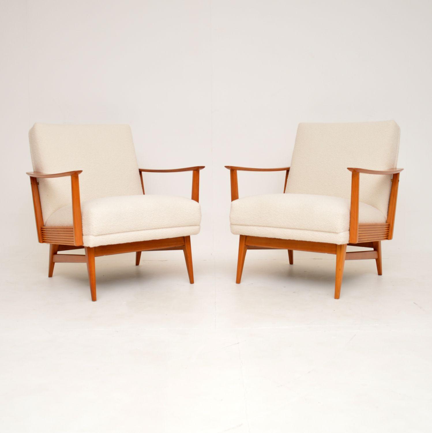 1960's Pair of French Vintage Armchairs (1 of 11) 1960's Pair of French Vintage Armchairs (1 of 11)