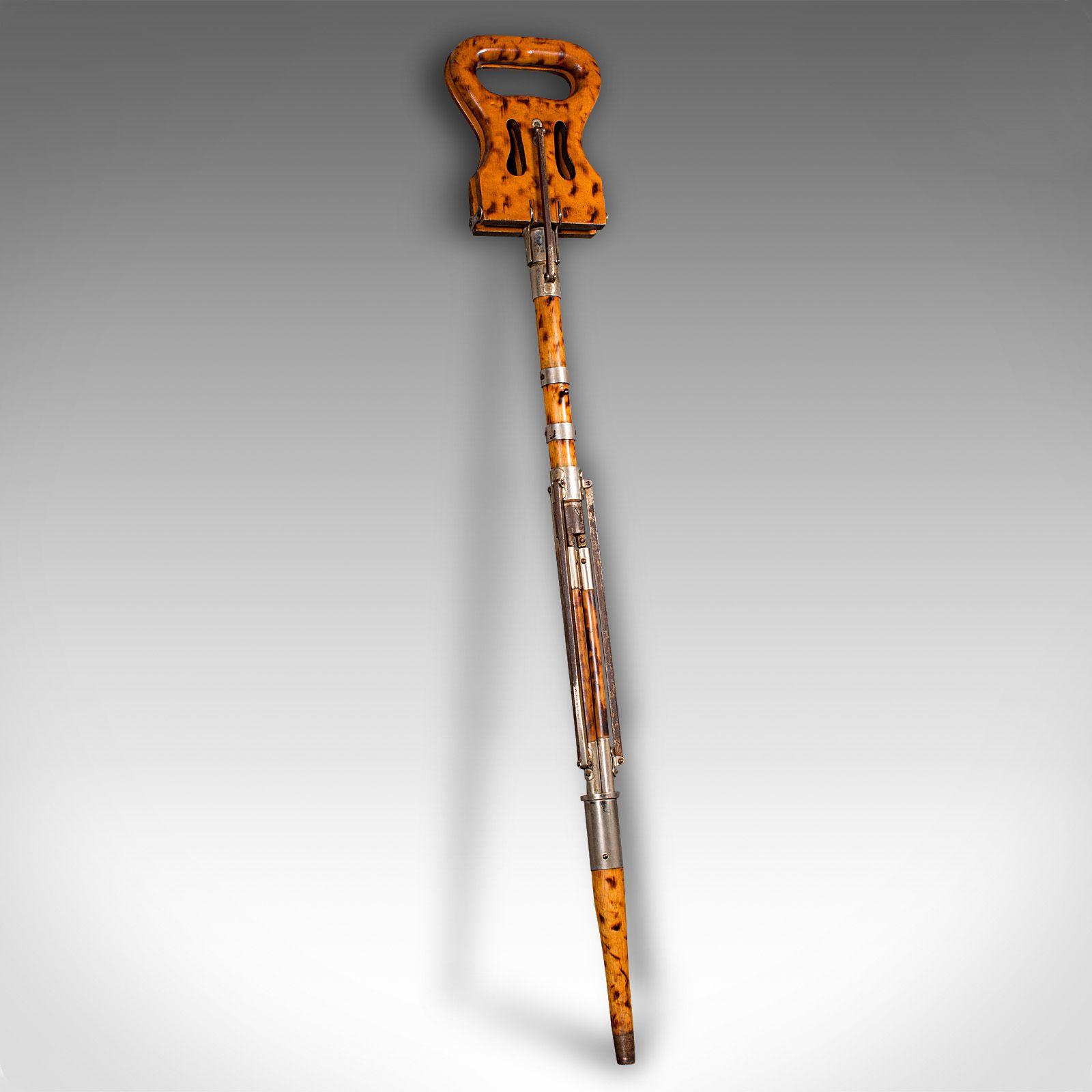 Antique Gentleman's Valet Stick, English, Metamorphic, Shooting Seat, Victorian (1 of 12)