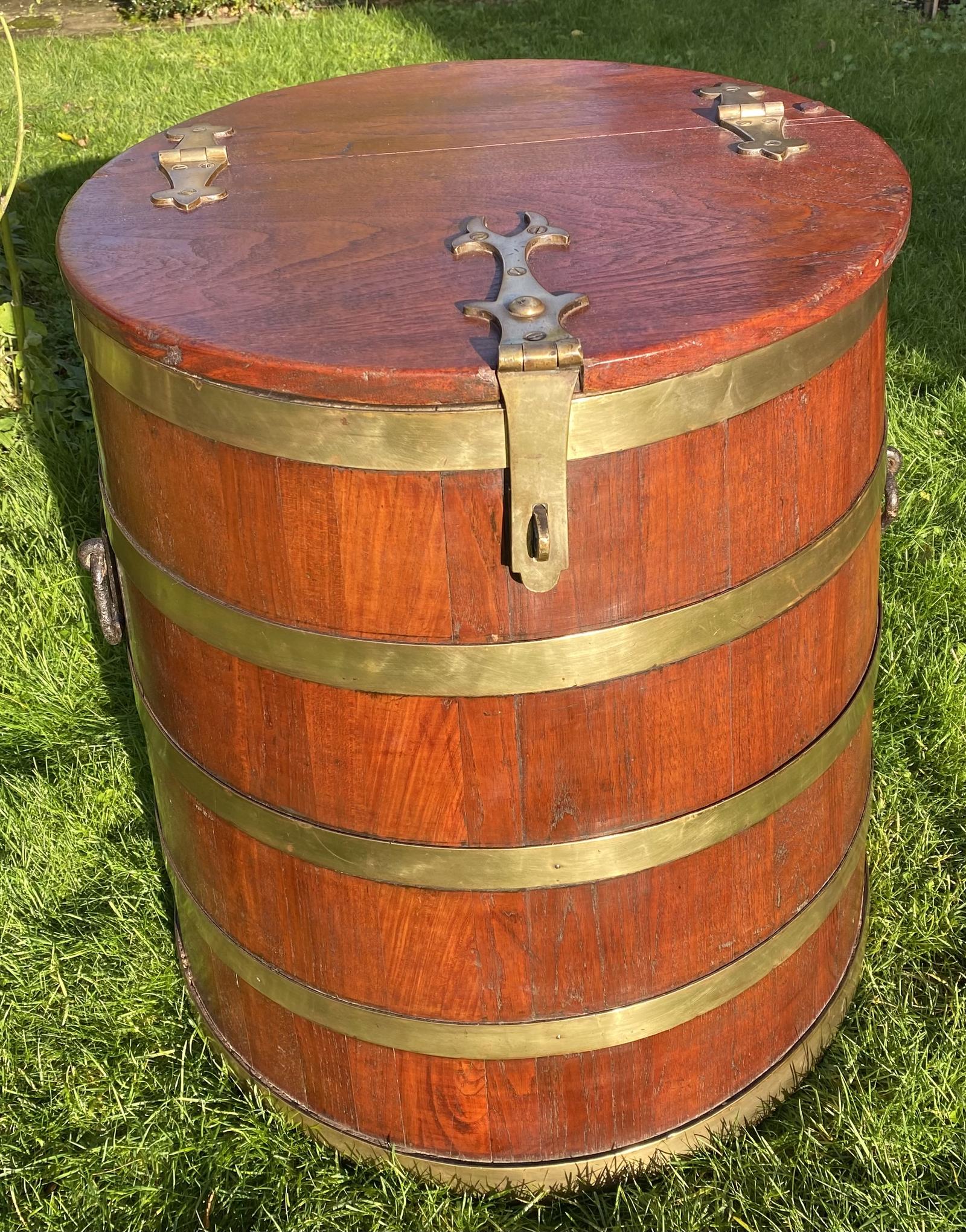 Large Antique Salt Beef Barrel (1 of 9) Large Antique Salt Beef Barrel (1 of 9)