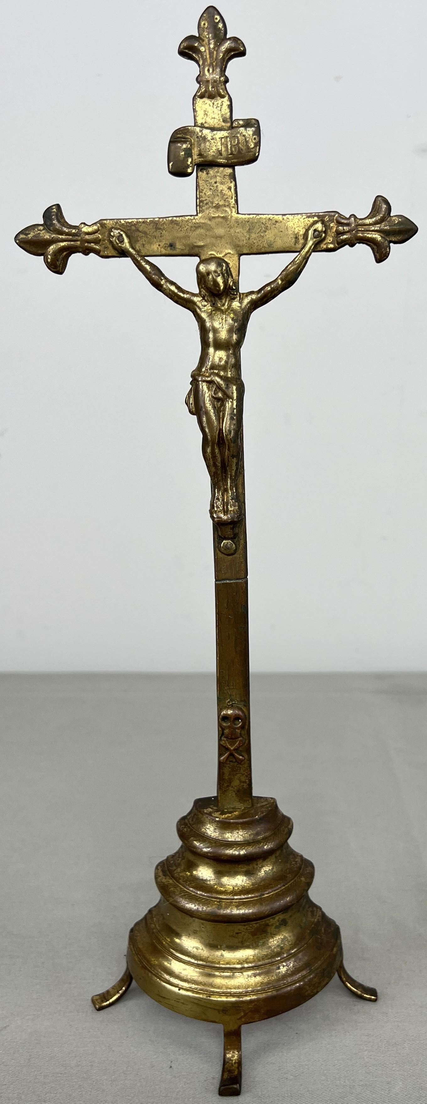 Crucifix Vintage French Religious Cross Ornate Freestanding (1 of 9) Crucifix Vintage French Religious Cross Ornate Freestanding (1 of 9)