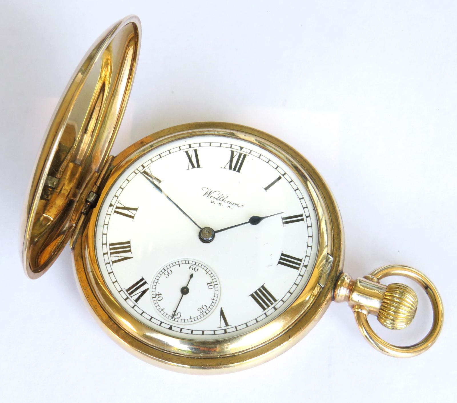 Pocket Watch : Antique Full Hunter Pocket Watch, 1926 (1 of 6)