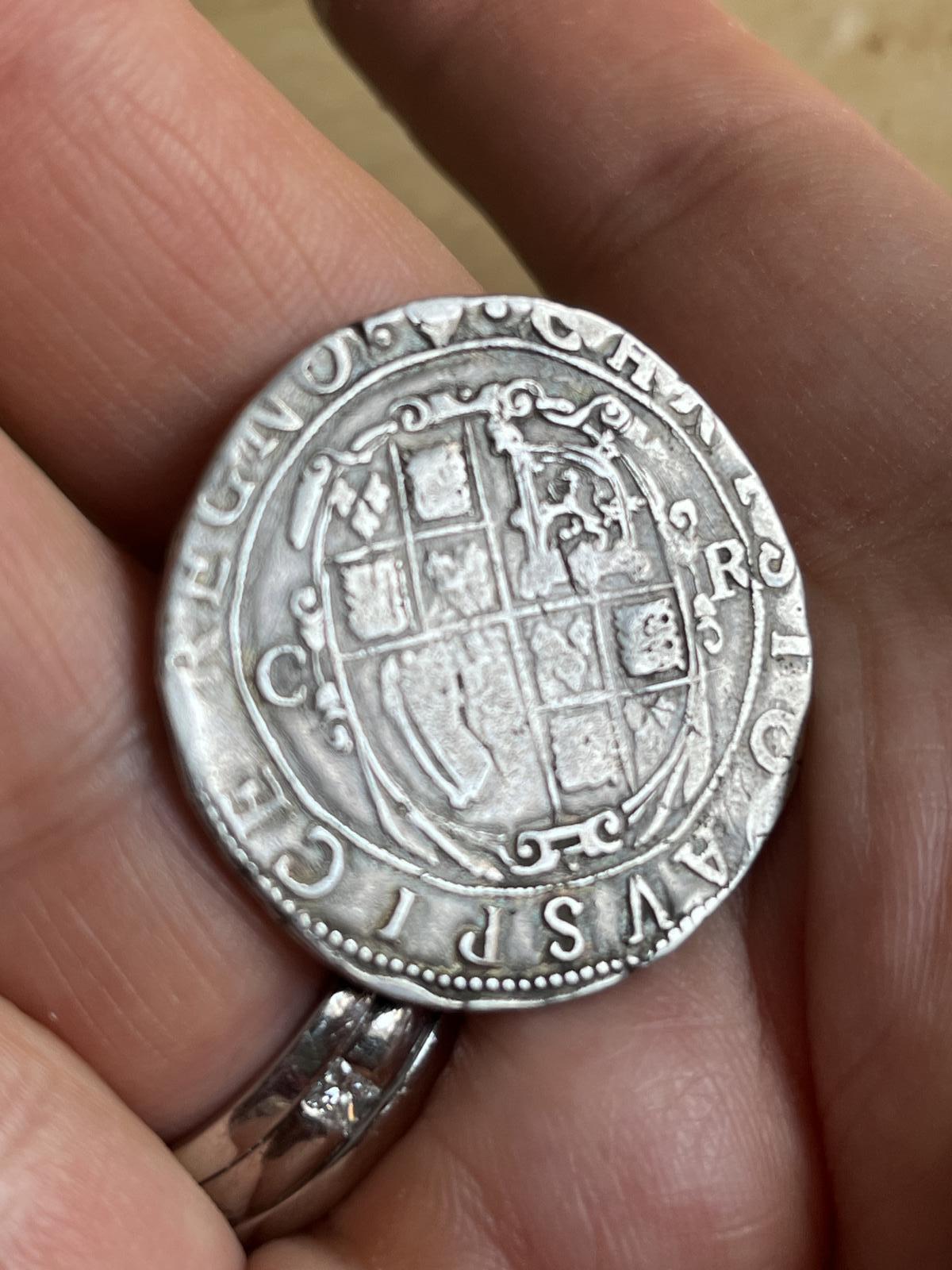 Charles I Silver Halfcrown - Mintmark: Harp (1 of 8)