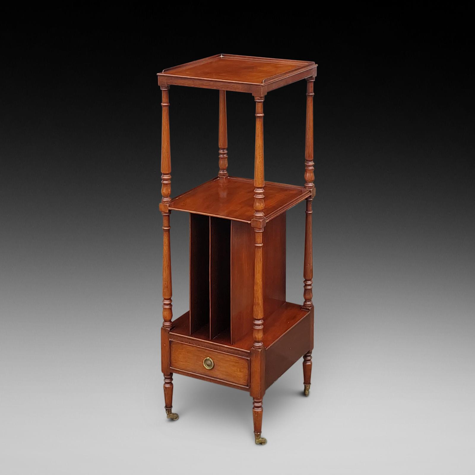 Early 20thc Mahogany Three Tier Whatnot Stand (1 of 6) Early 20thc Mahogany Three Tier Whatnot Stand (1 of 6)