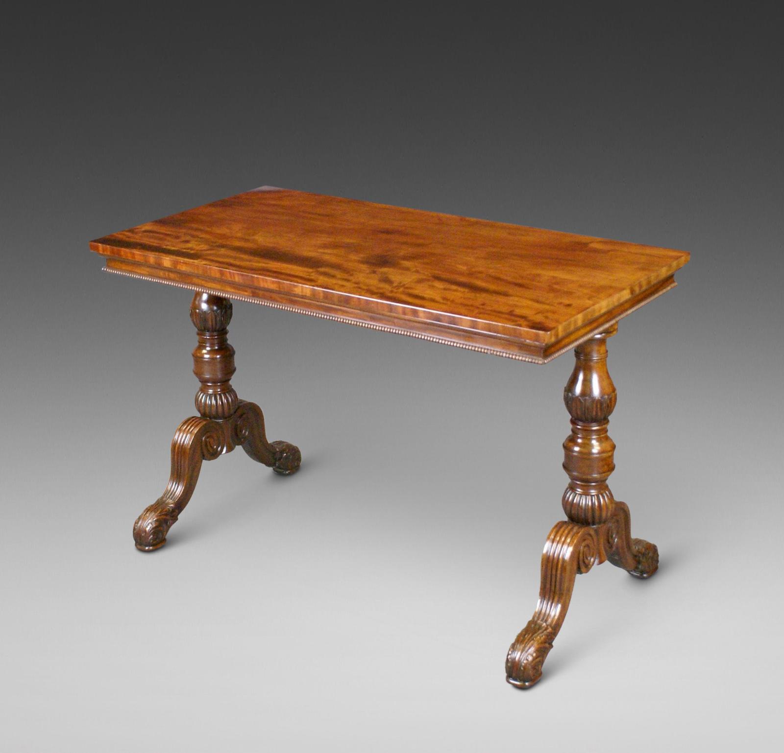 A Fine Quality Regency Mahogany Stretcher Table (1 of 6)