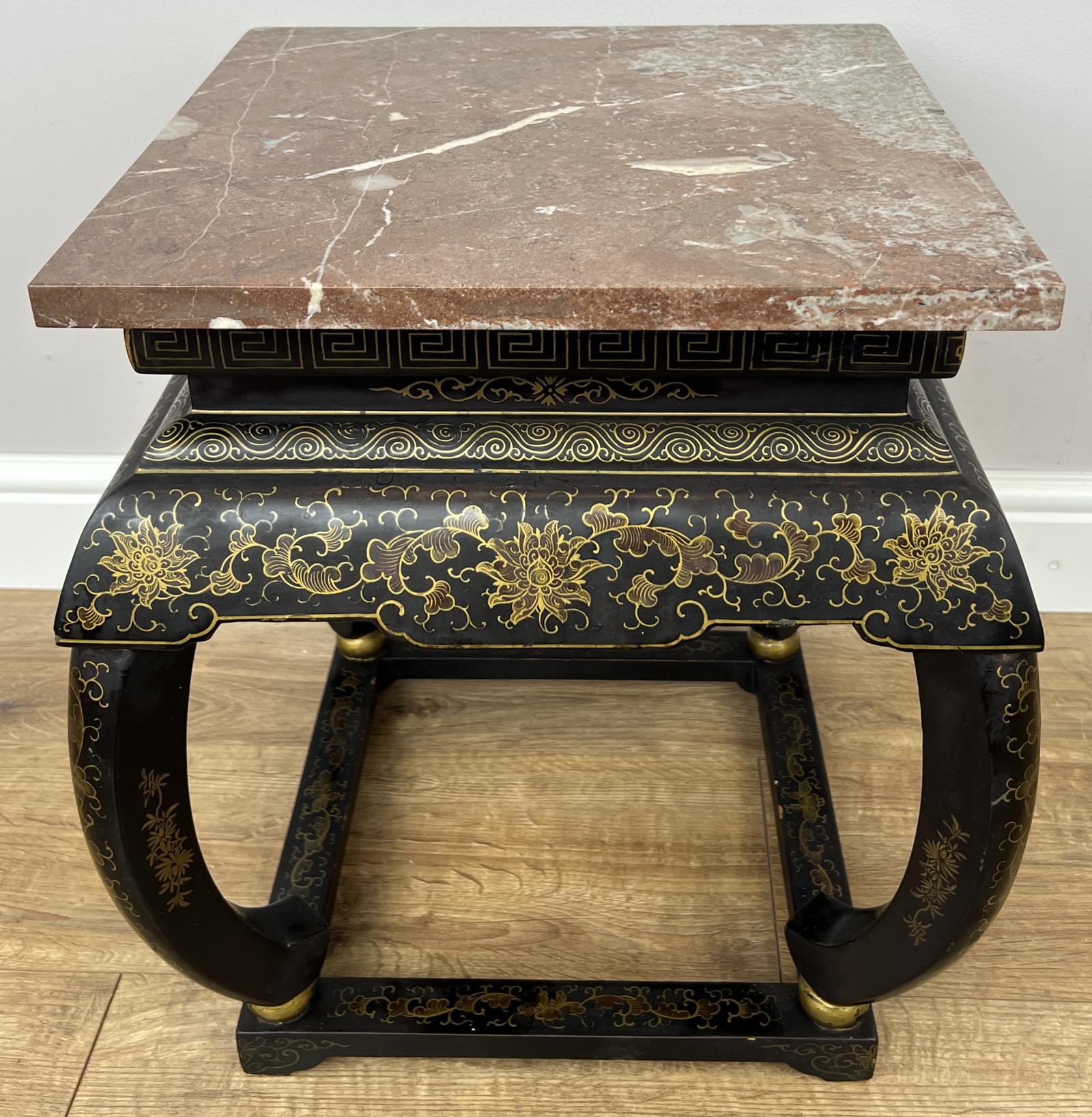 Plant Stand Vintage Chinese Marble Top Side Table (1 of 8) Plant Stand Vintage Chinese Marble Top Side Table (1 of 8)