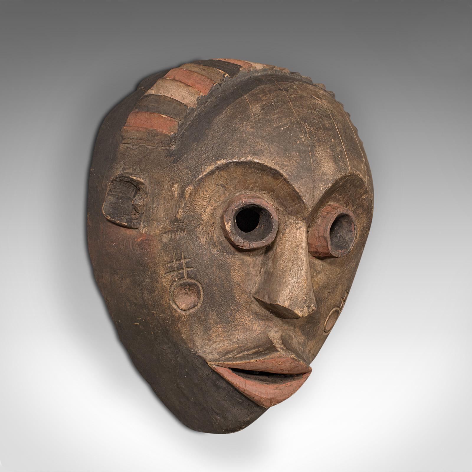 Antique Carved Dan Mask, Ivorian, African, Tribal, Ivory Coast, Victorian, 1900 (1 of 9)