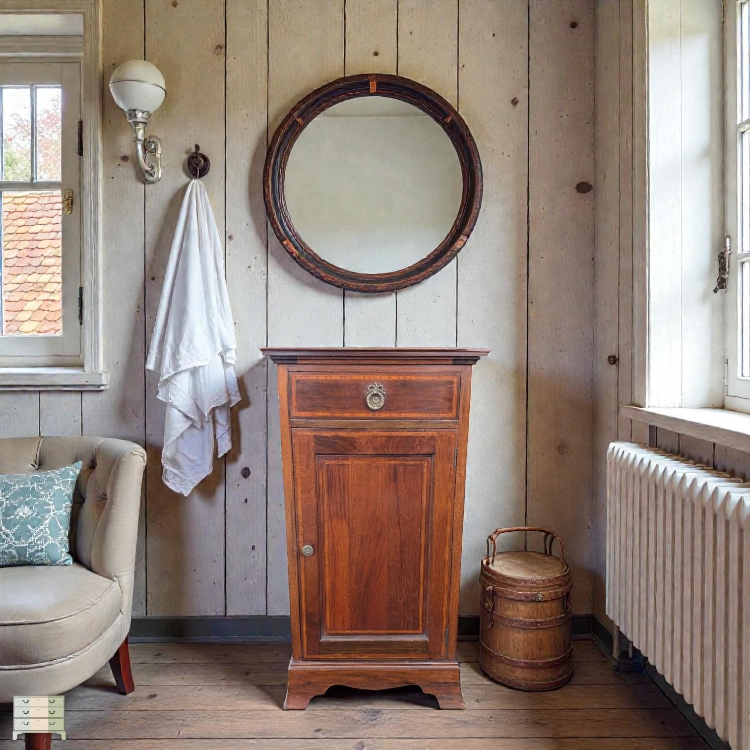 Good Quality Edwardian Inlaid Mahogany Cupboard (1 of 6) Good Quality Edwardian Inlaid Mahogany Cupboard (1 of 6)