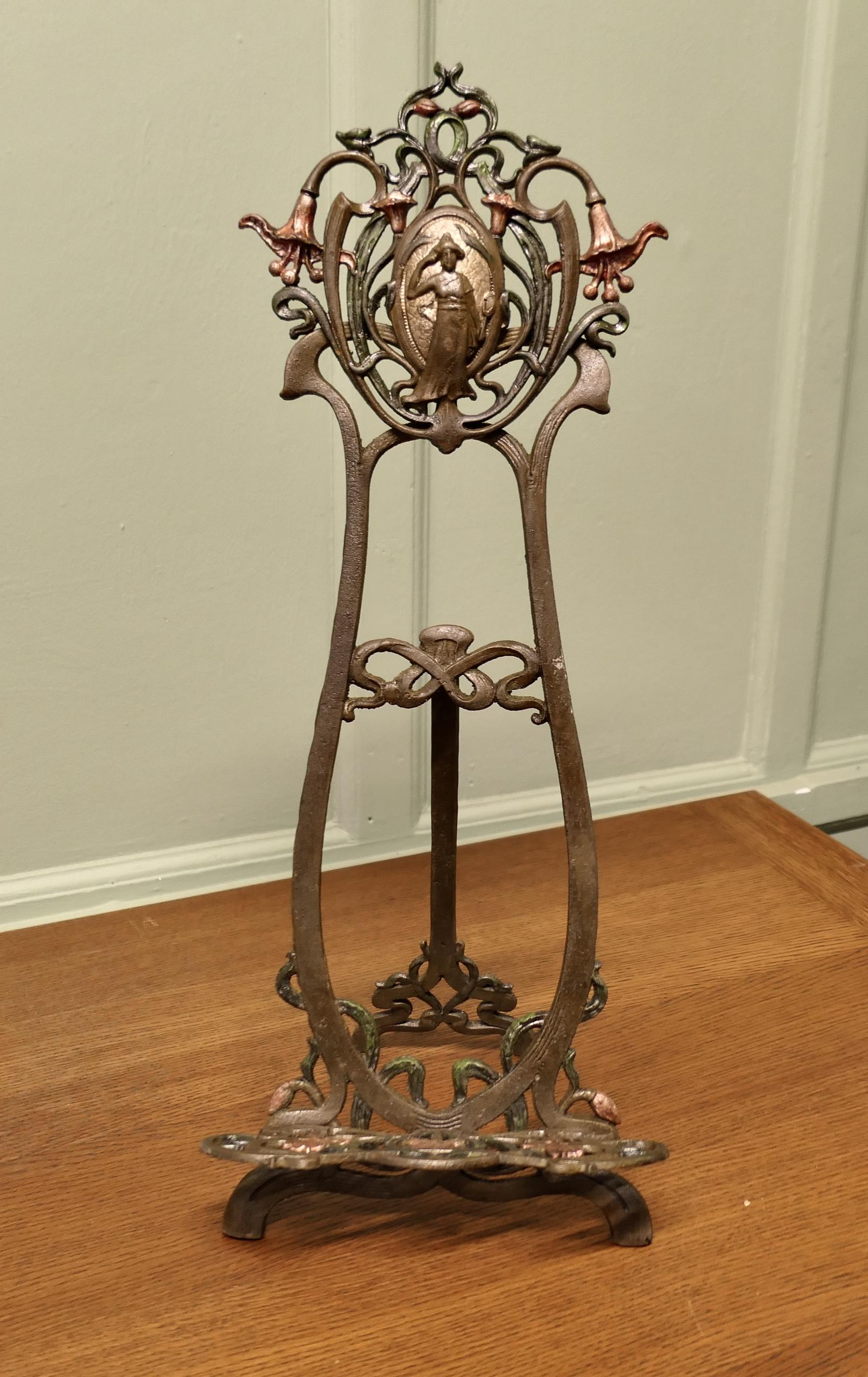 French Art Nouveau Style Table Easel or Book Rest (1 of 5)