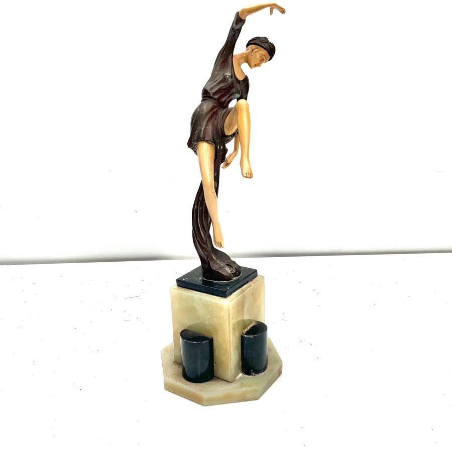 Art Deco Figure on Marble Base (1 of 23)