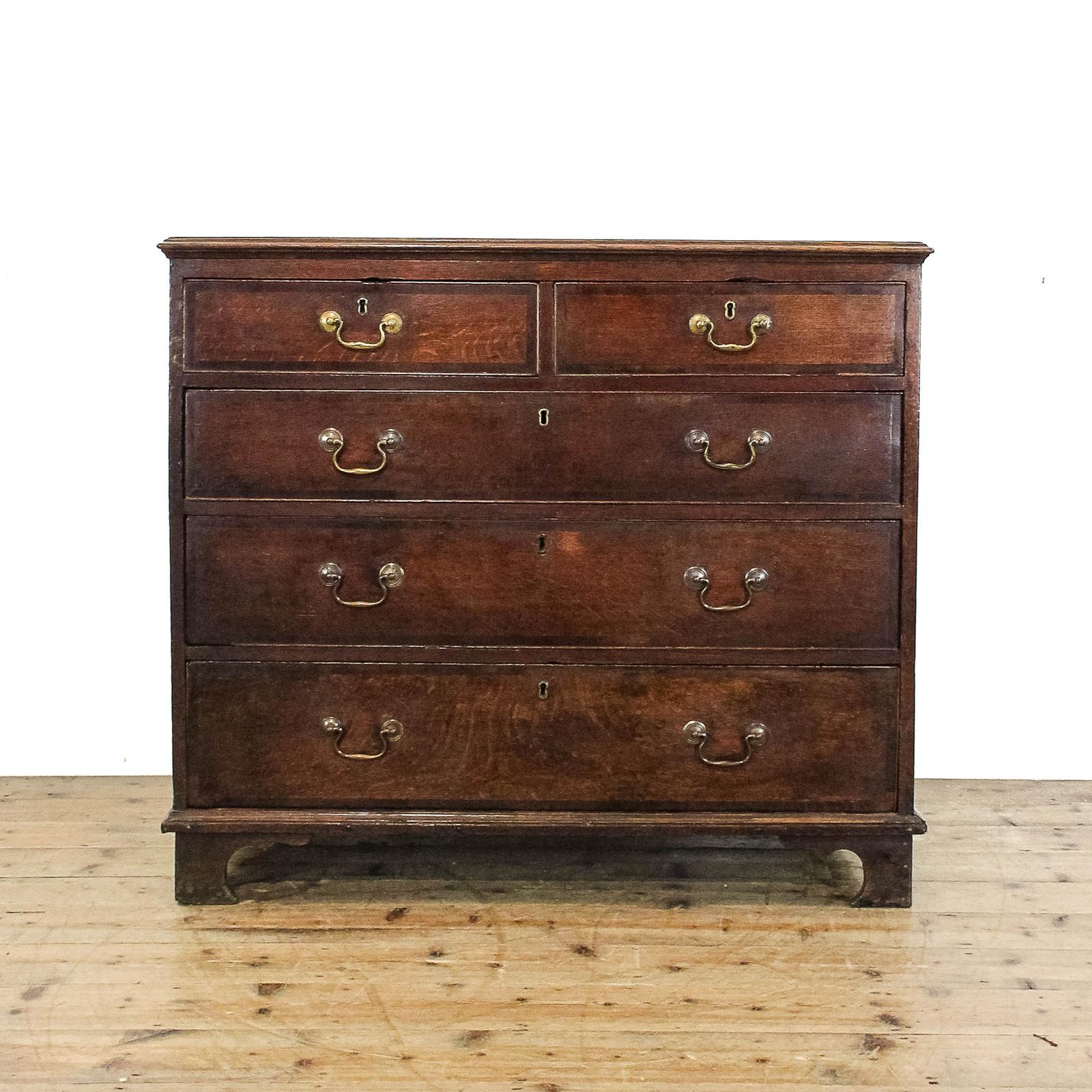 Antique Georgian Oak Chest of Drawers (1 of 9) Antique Georgian Oak Chest of Drawers (1 of 9)