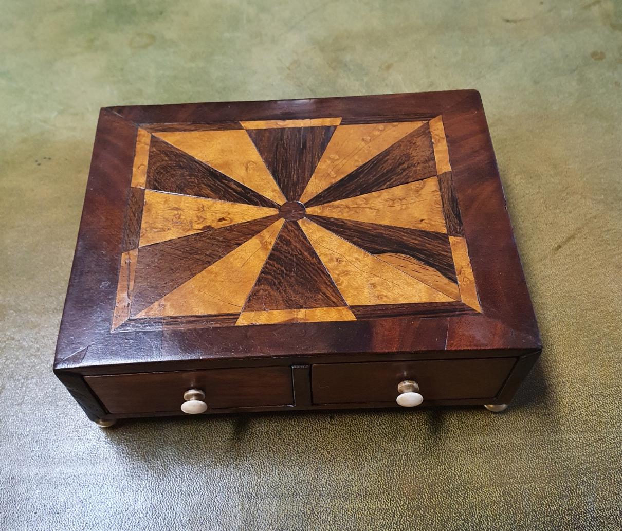 Unusual Georgian Miniature Jewellery Cabinet (1 of 7) Unusual Georgian Miniature Jewellery Cabinet (1 of 7)