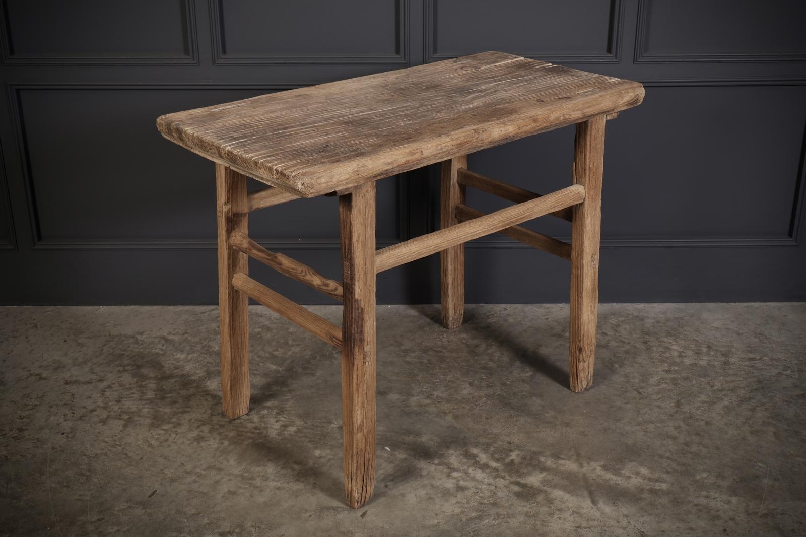 Rustic Chinese Elm Console Table (1 of 12) Rustic Chinese Elm Console Table (1 of 12)