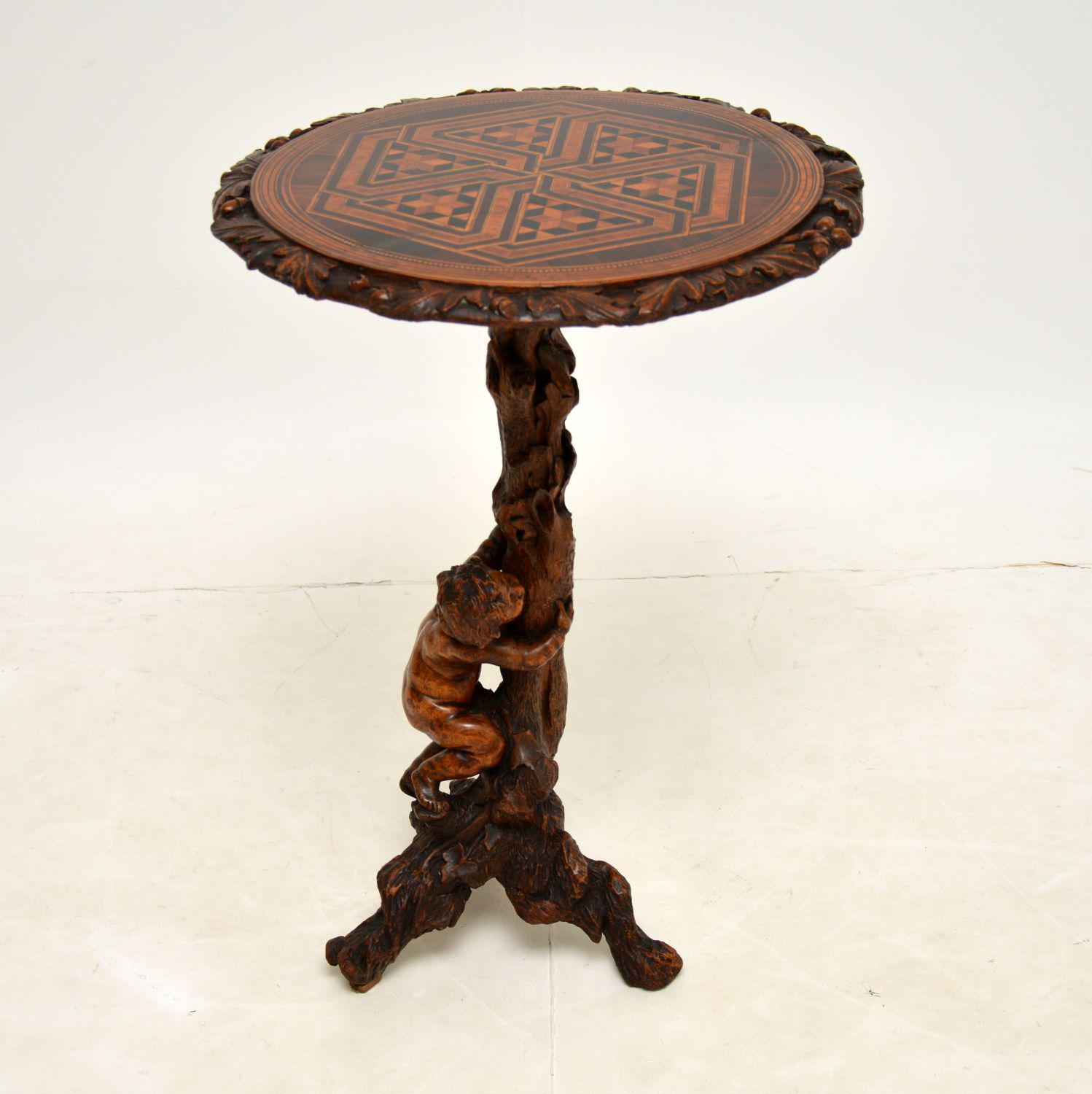 Antique Hand Carved Side Table (1 of 14) Antique Hand Carved Side Table (1 of 14)