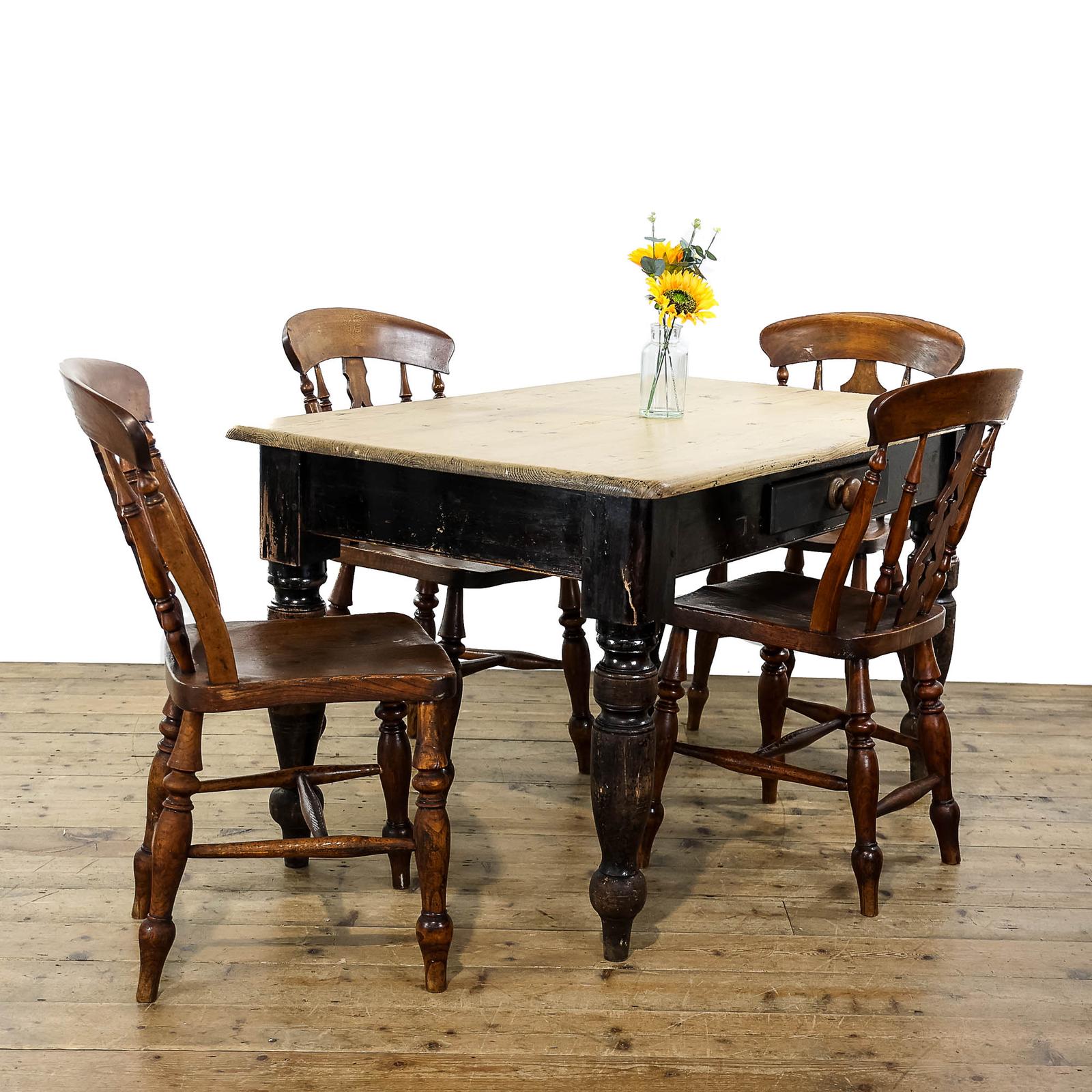 Antique Victorian Pine Farmhouse Kitchen Table (1 of 11) Antique Victorian Pine Farmhouse Kitchen Table (1 of 11)