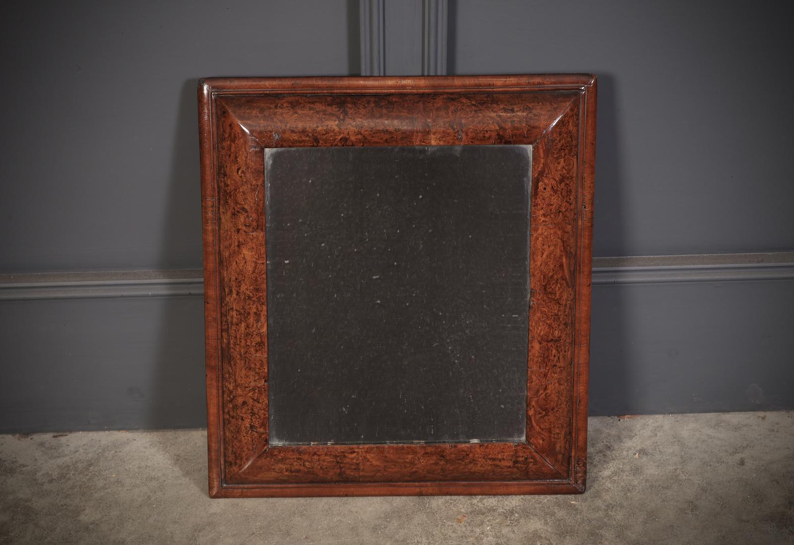 17th Century Mulberry Cushion Wall Mirror (1 of 4)