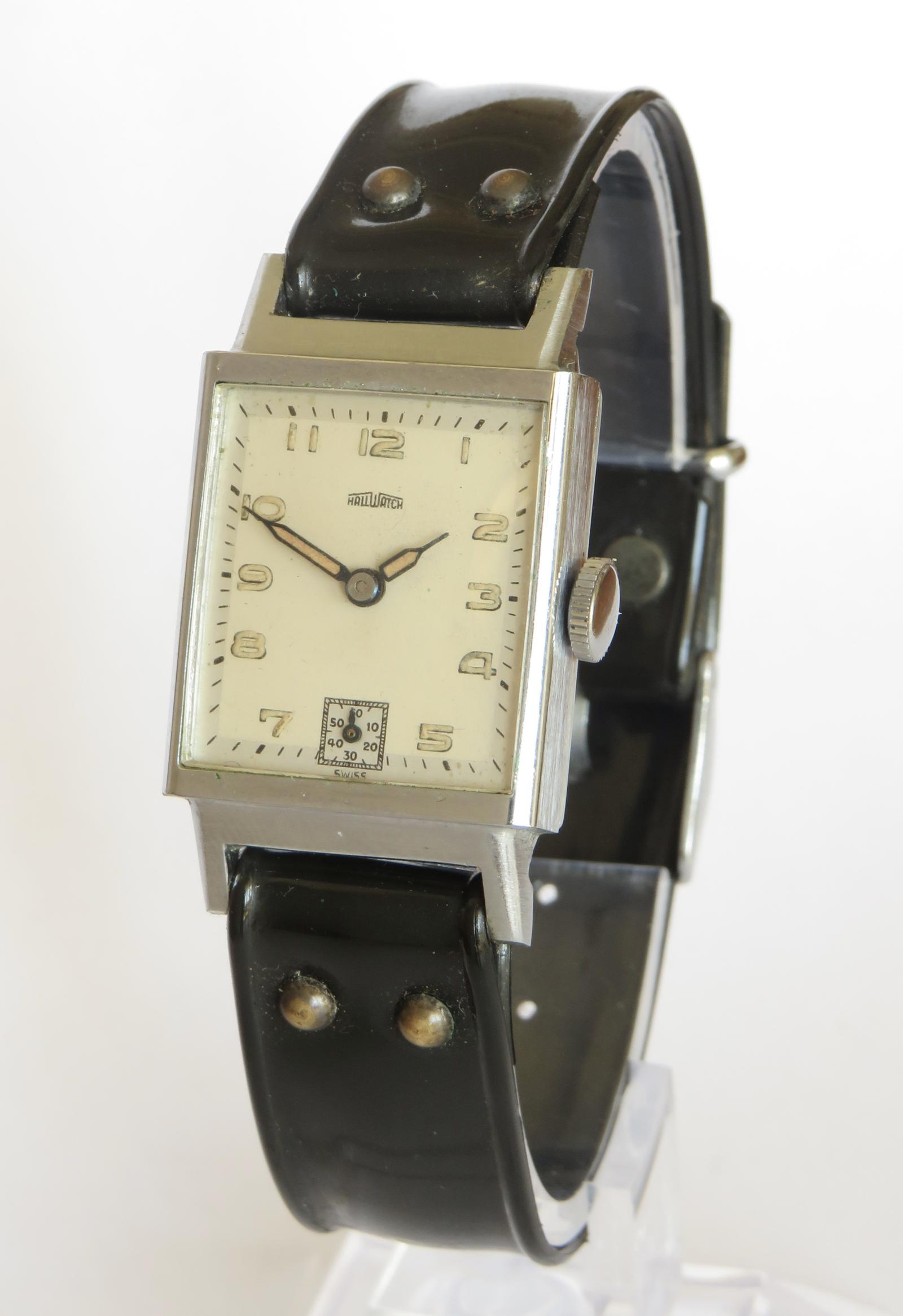 Watch : 1940s Hallwatch Wrist Watch by Liban (1 of 5) Watch : 1940s Hallwatch Wrist Watch by Liban (1 of 5)