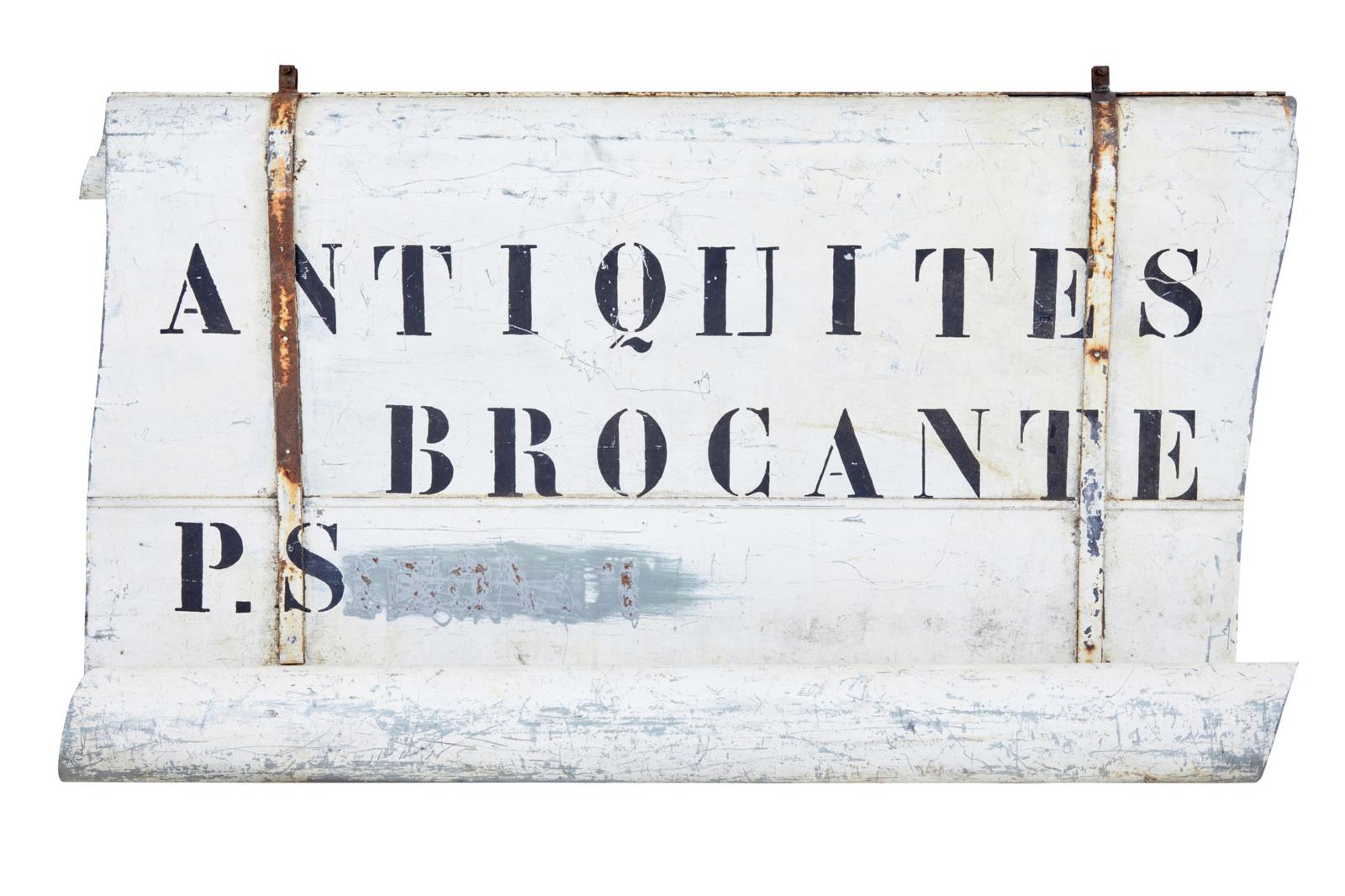 Early 20th Century French Antique Street Shop Sign (1 of 6)