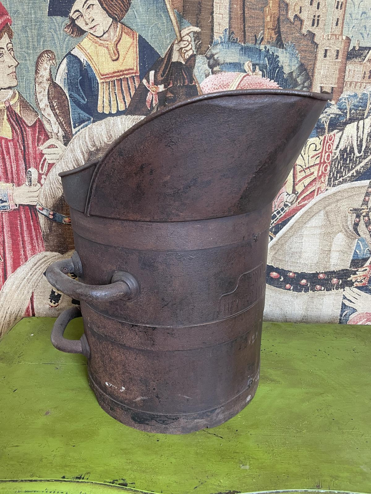 Antique Industrial Measure / Log Bin (1 of 8)
