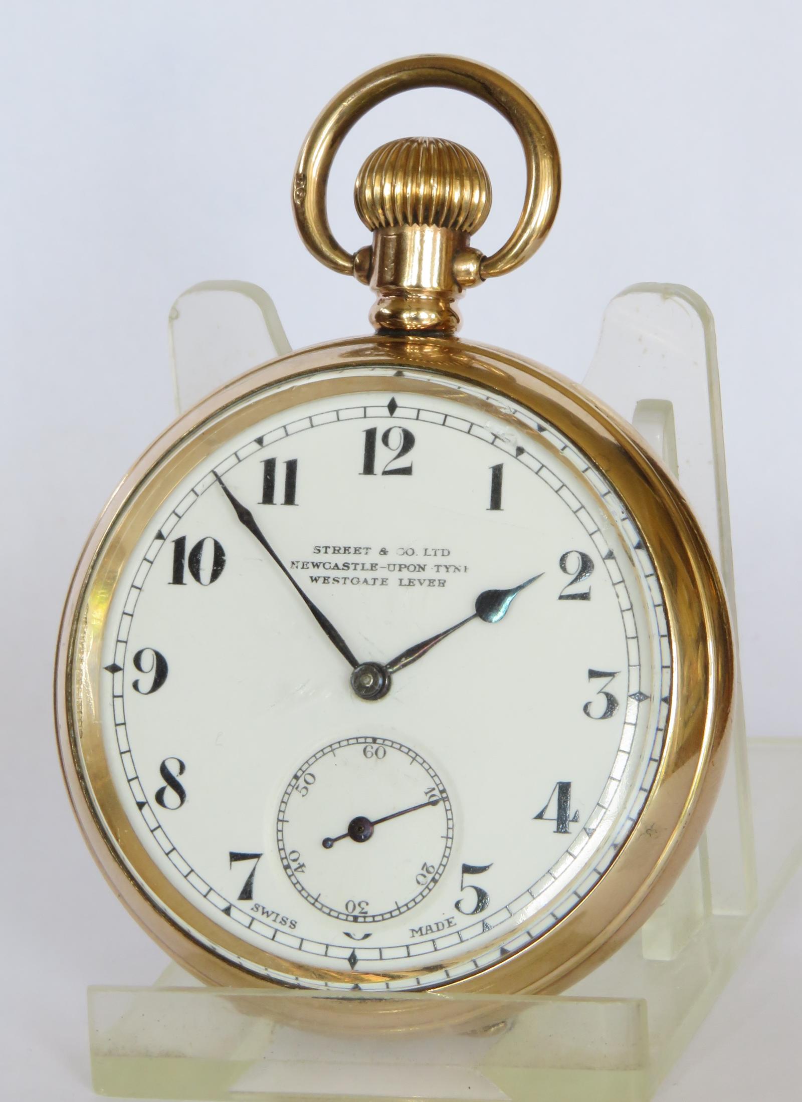 Pocket Watch: 1920s Minerva Stem Winding Pocket Watch (1 of 5)