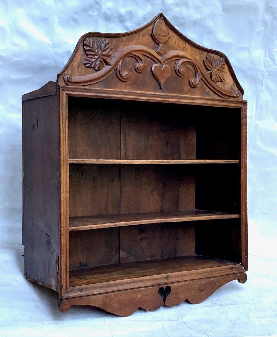 Folk Art 'Marriage' Shelfrack From Provence (1 of 4)