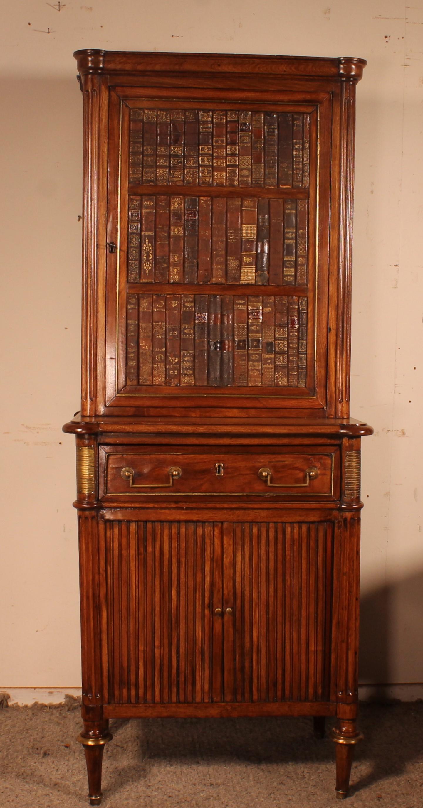 Louis XVI Library Cabinet - 18th Century (1 of 15)