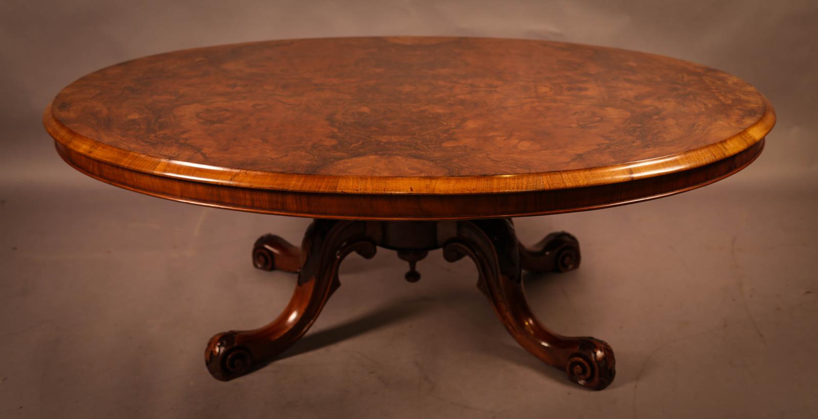 Victorian Burr Walnut Coffee Table (1 of 7) Victorian Burr Walnut Coffee Table (1 of 7)