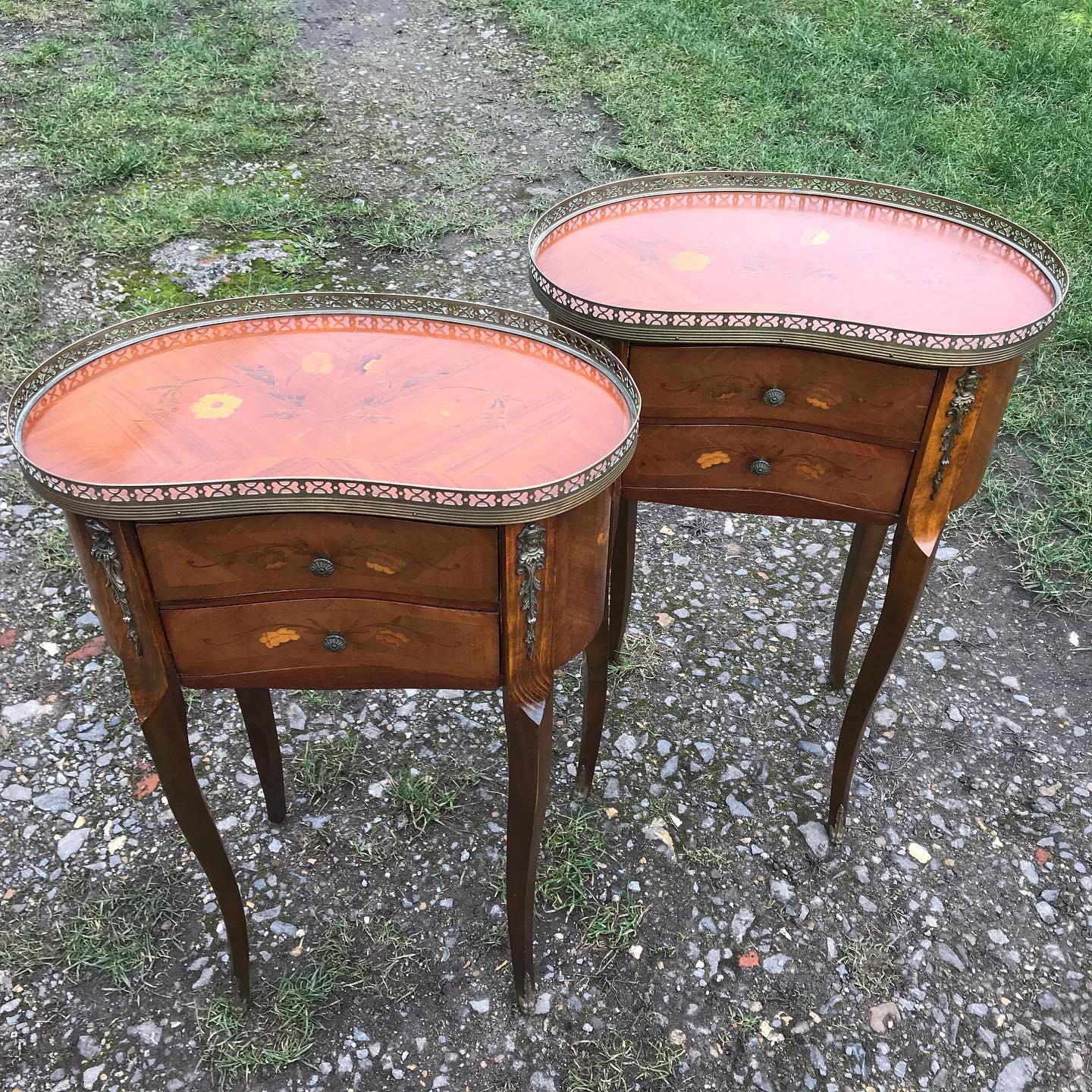 Pair of Inlaid Bedside Cabinets (1 of 1) Pair of Inlaid Bedside Cabinets (1 of 1)