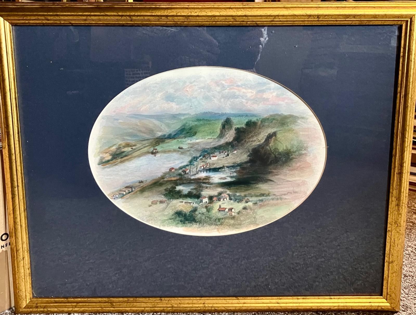 1869 Scarce Large Engraving of the Upper Mississippi America by R Hinshelwood (1 of 4)