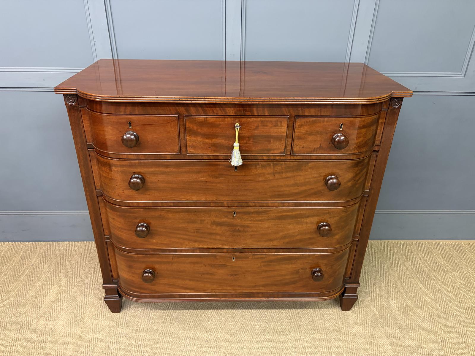 George IV Mahogany Chest of Drawers (1 of 18) George IV Mahogany Chest of Drawers (1 of 18)