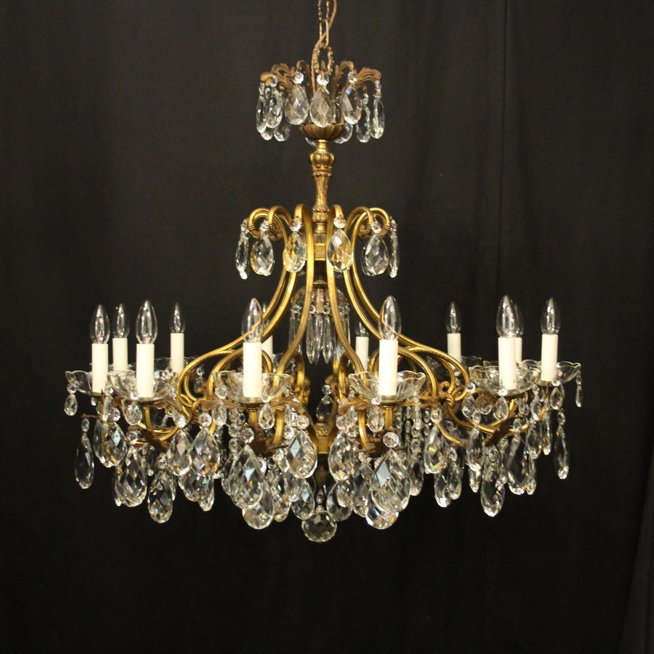 French Gilded Bronze Birdcage Chandelier (1 of 10)