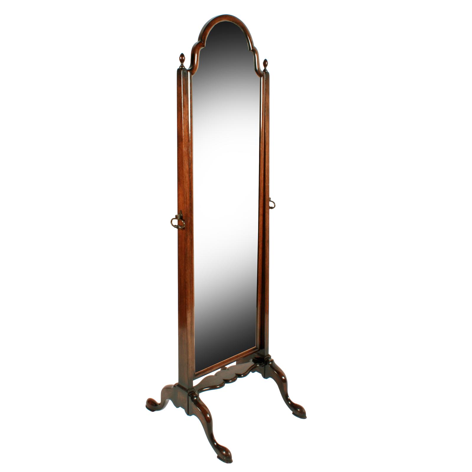 Large Glasgow Mahogany Cheval Mirror (1 of 8) Large Glasgow Mahogany Cheval Mirror (1 of 8)