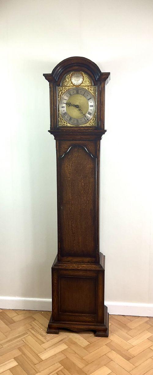 Grandmother / Small Grandfather Longcase Clock 1920s (1 of 12) Grandmother / Small Grandfather Longcase Clock 1920s (1 of 12)