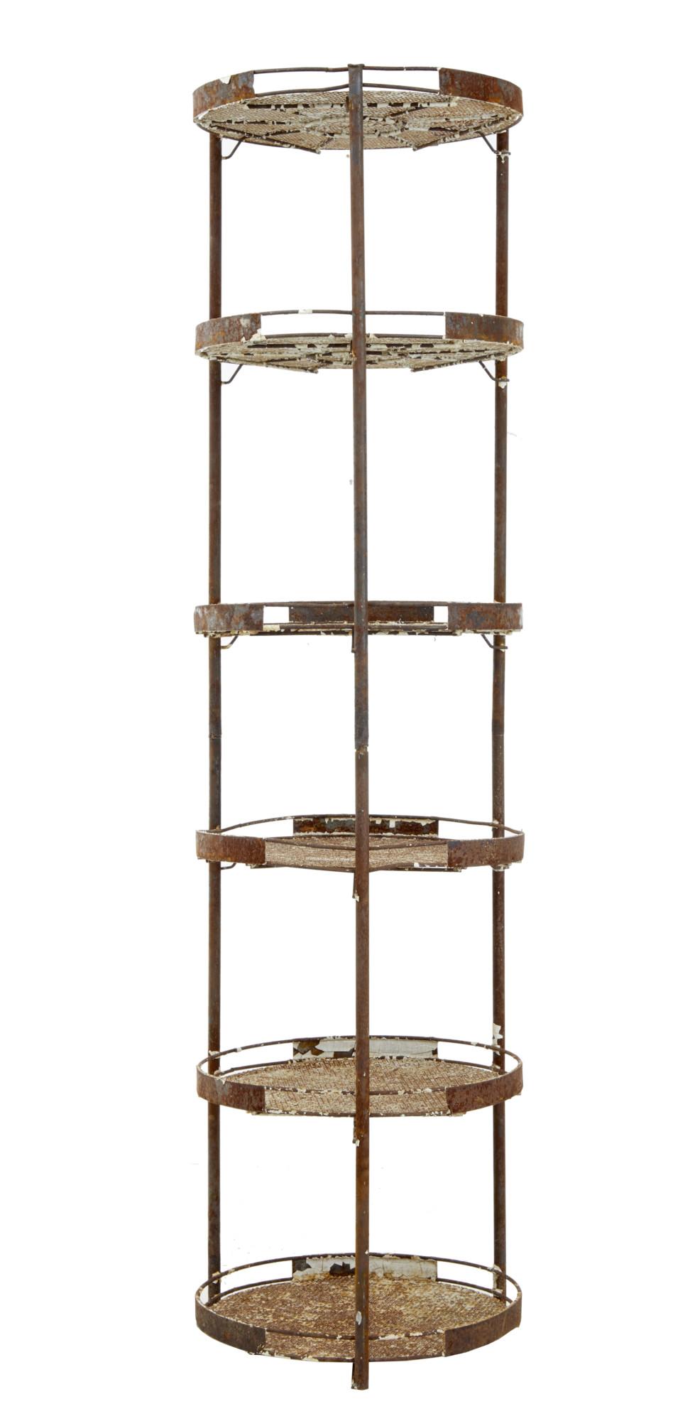 Early 20th Century Metal Seed Bulb Rack For Gardening (1 of 7)