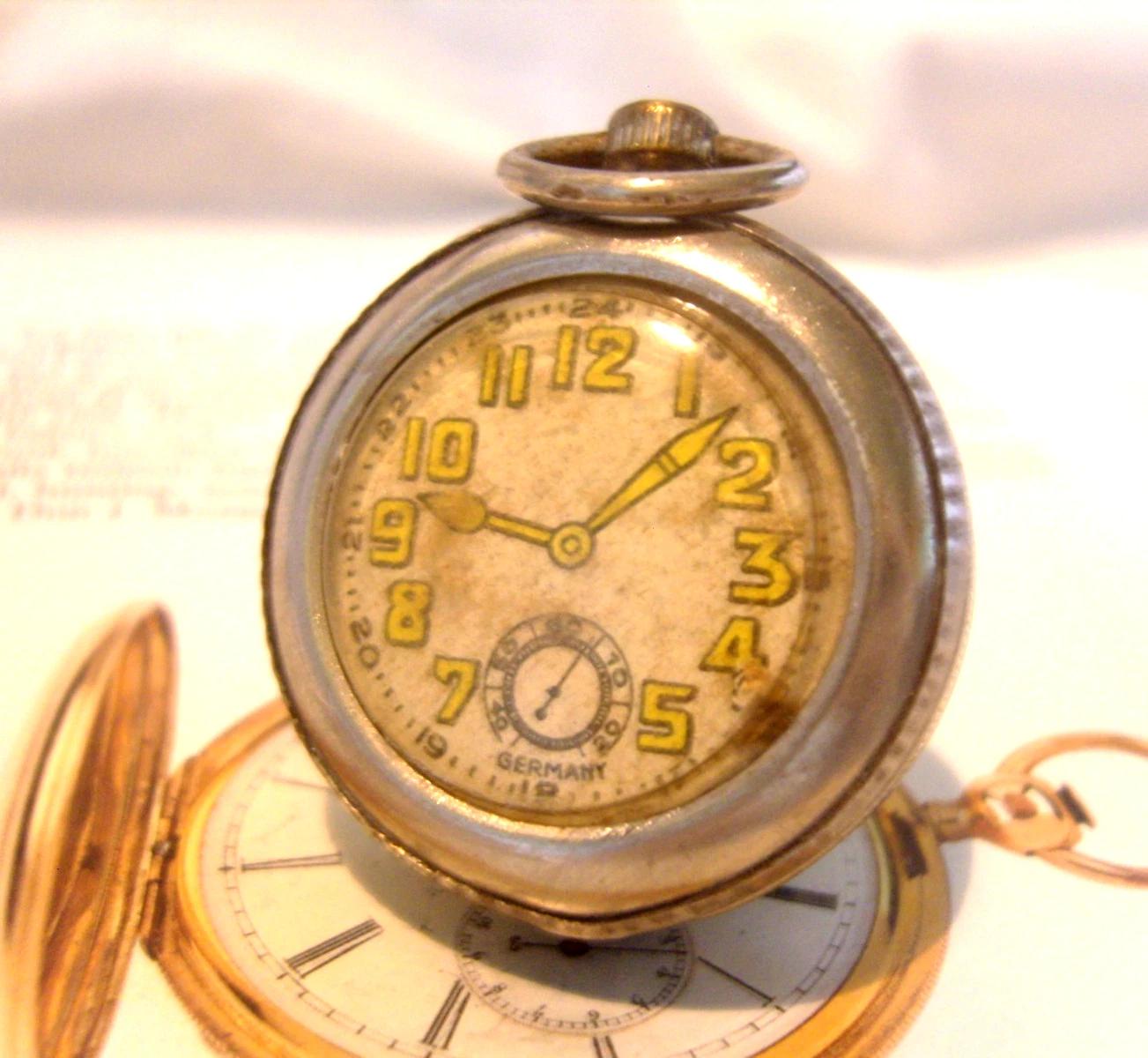 Pocket Watch Chain Fob Pencil Sharpener 1920s German Antique FWO (1 of 9)