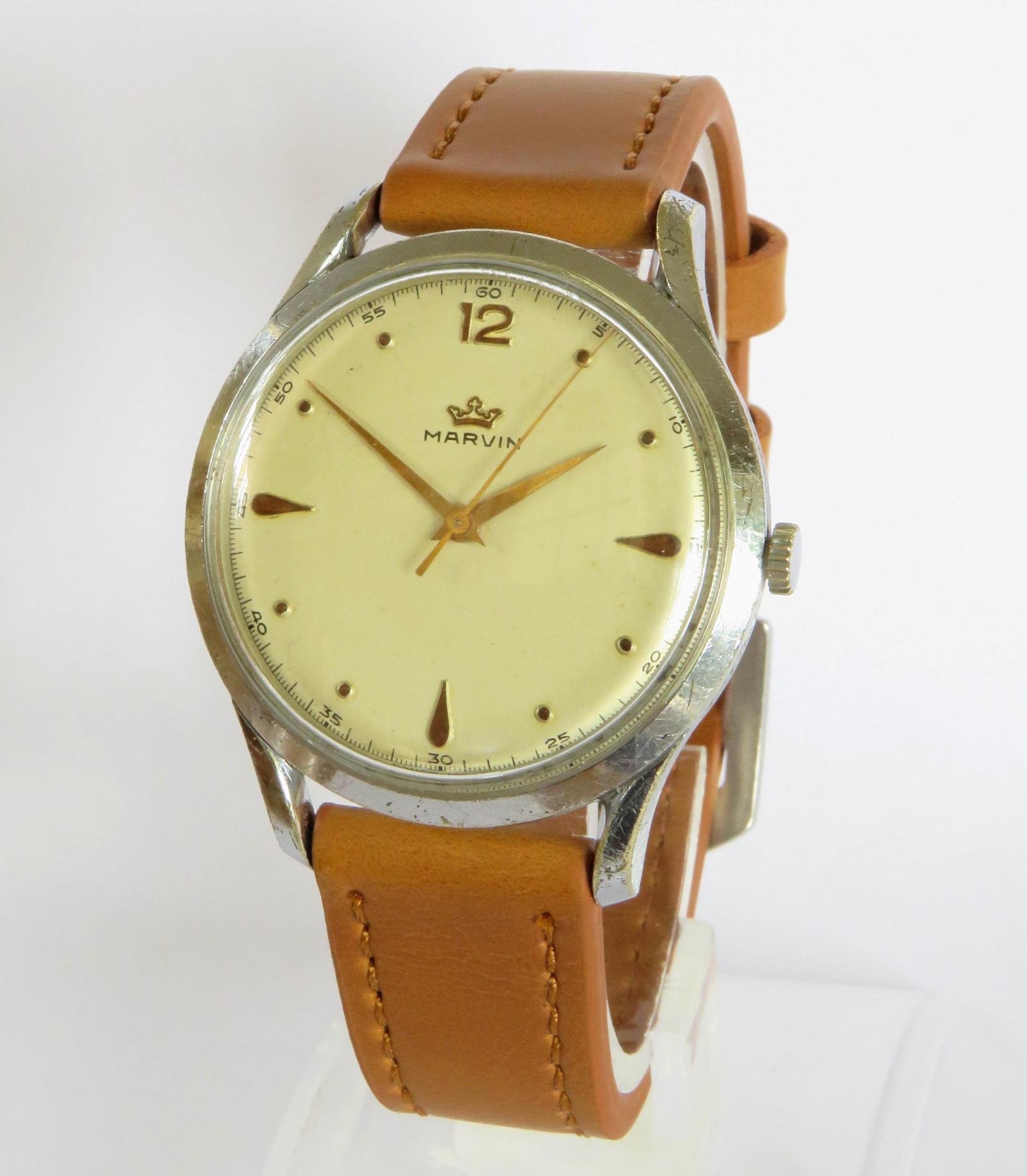 Watch: Gents 1950s Marvin Wrist Watch (1 of 5)