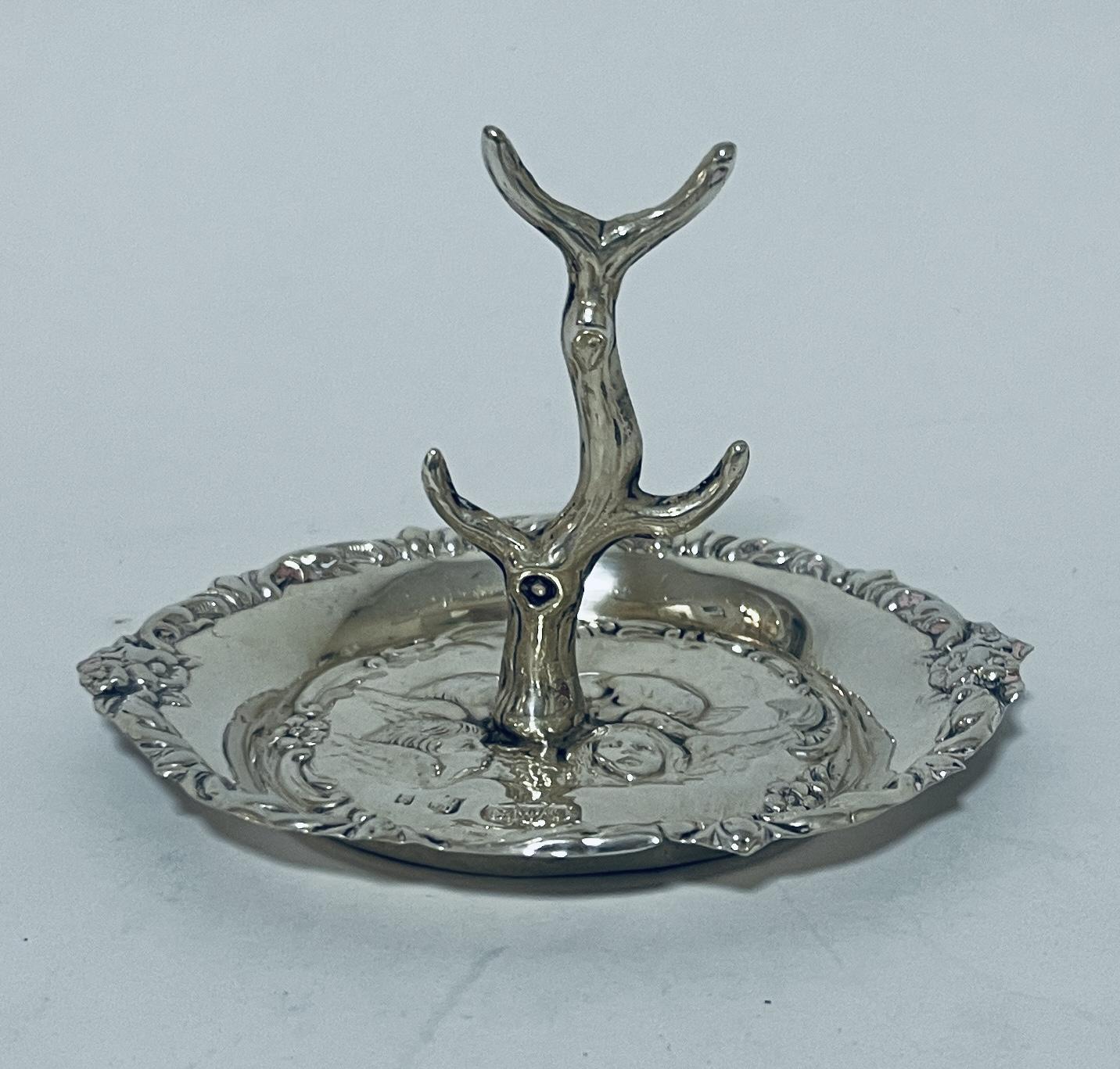 Antique Silver Ring Tree (1 of 10) Antique Silver Ring Tree (1 of 10)