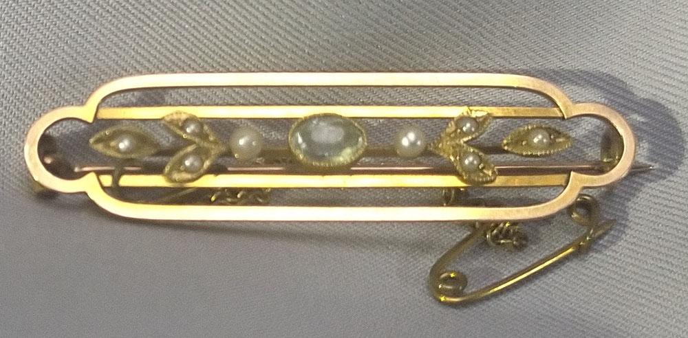 Edwardian Seed Pearl Brooch (1 of 6) Edwardian Seed Pearl Brooch (1 of 6)