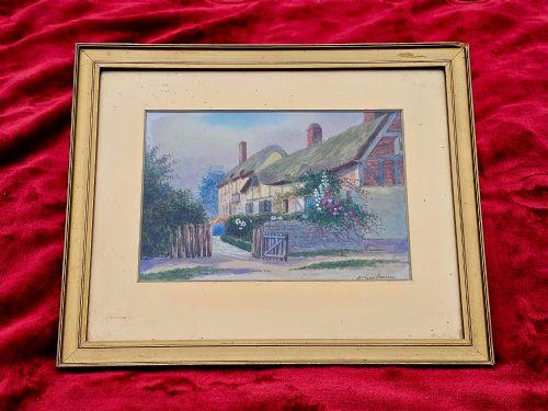 Early 20th Century Watercolour - A.Marie Parsons (1 of 9) Early 20th Century Watercolour - A.Marie Parsons (1 of 9)