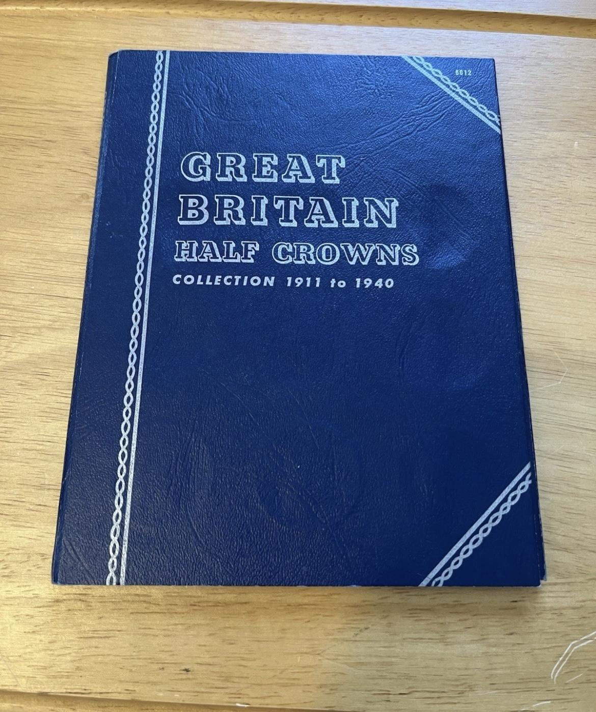 Great Britain Halfcrowns Collection 1911-1940 (1 of 3)