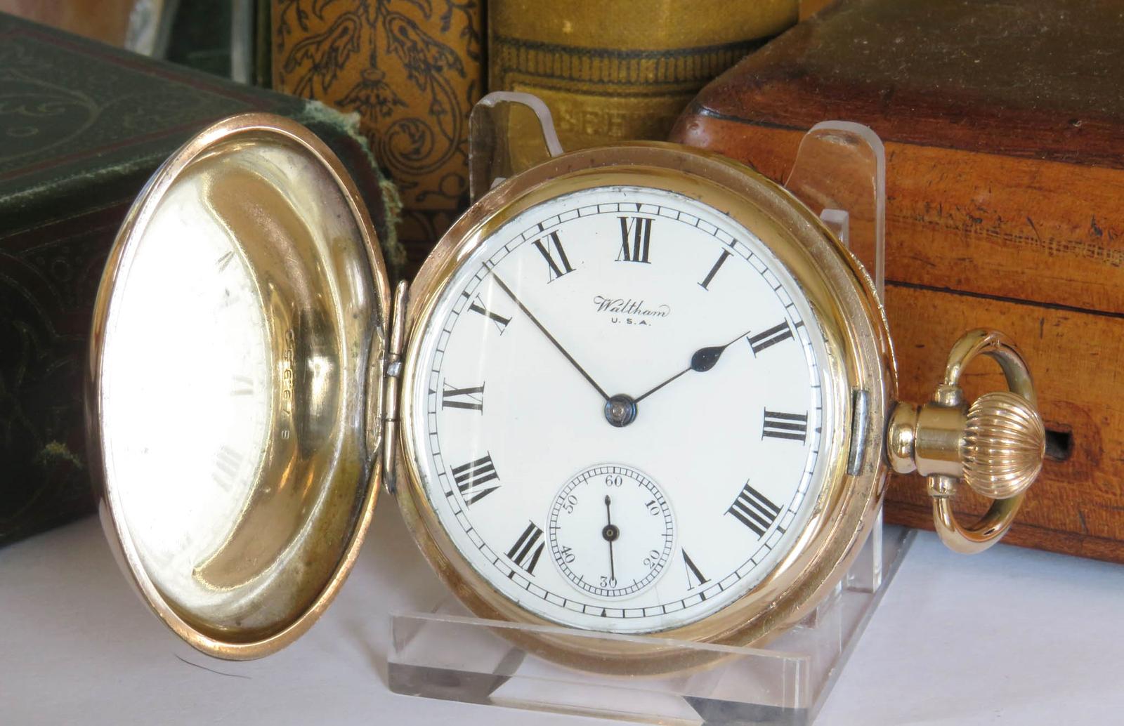 Pocket Watch: Antique Waltham Full Hunter Pocket Watch 1919 (1 of 5) Pocket Watch: Antique Waltham Full Hunter Pocket Watch 1919 (1 of 5)