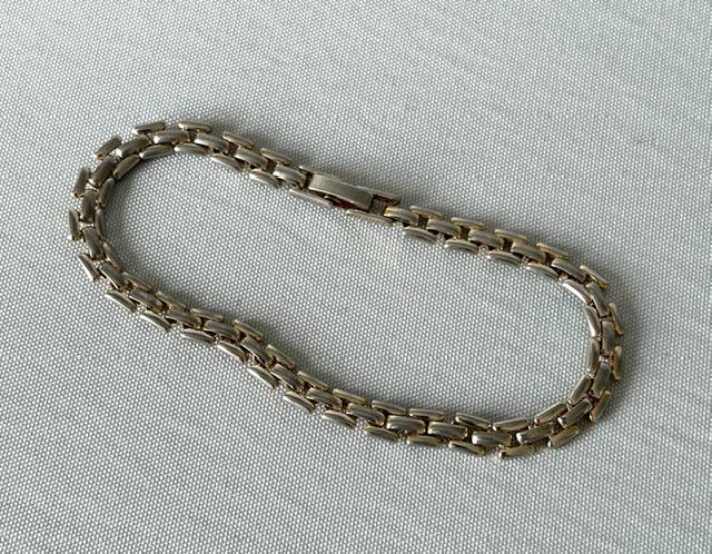 Vintage Silver Gilt Vermeil Panther Link Bracelet (1 of 6) Vintage Silver Gilt Vermeil Panther Link Bracelet (1 of 6)