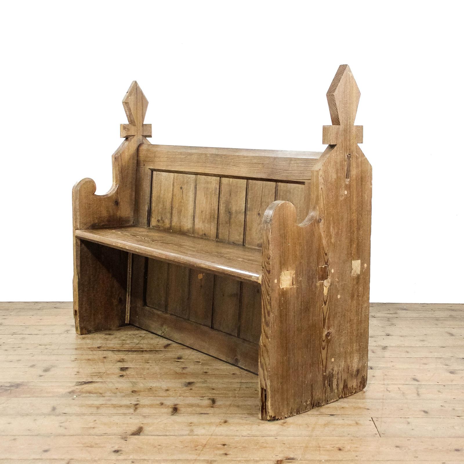 Antique Pine Pew (1 of 10)