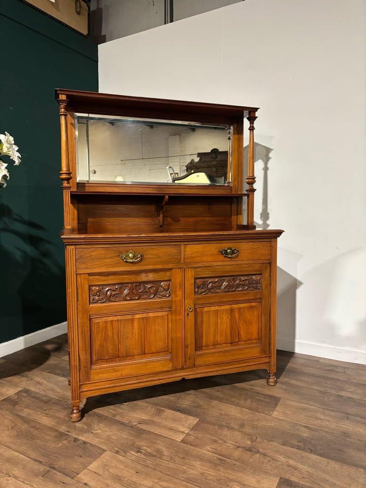 Edwardian Mirror Back Sideboard (1 of 16) Edwardian Mirror Back Sideboard (1 of 16)