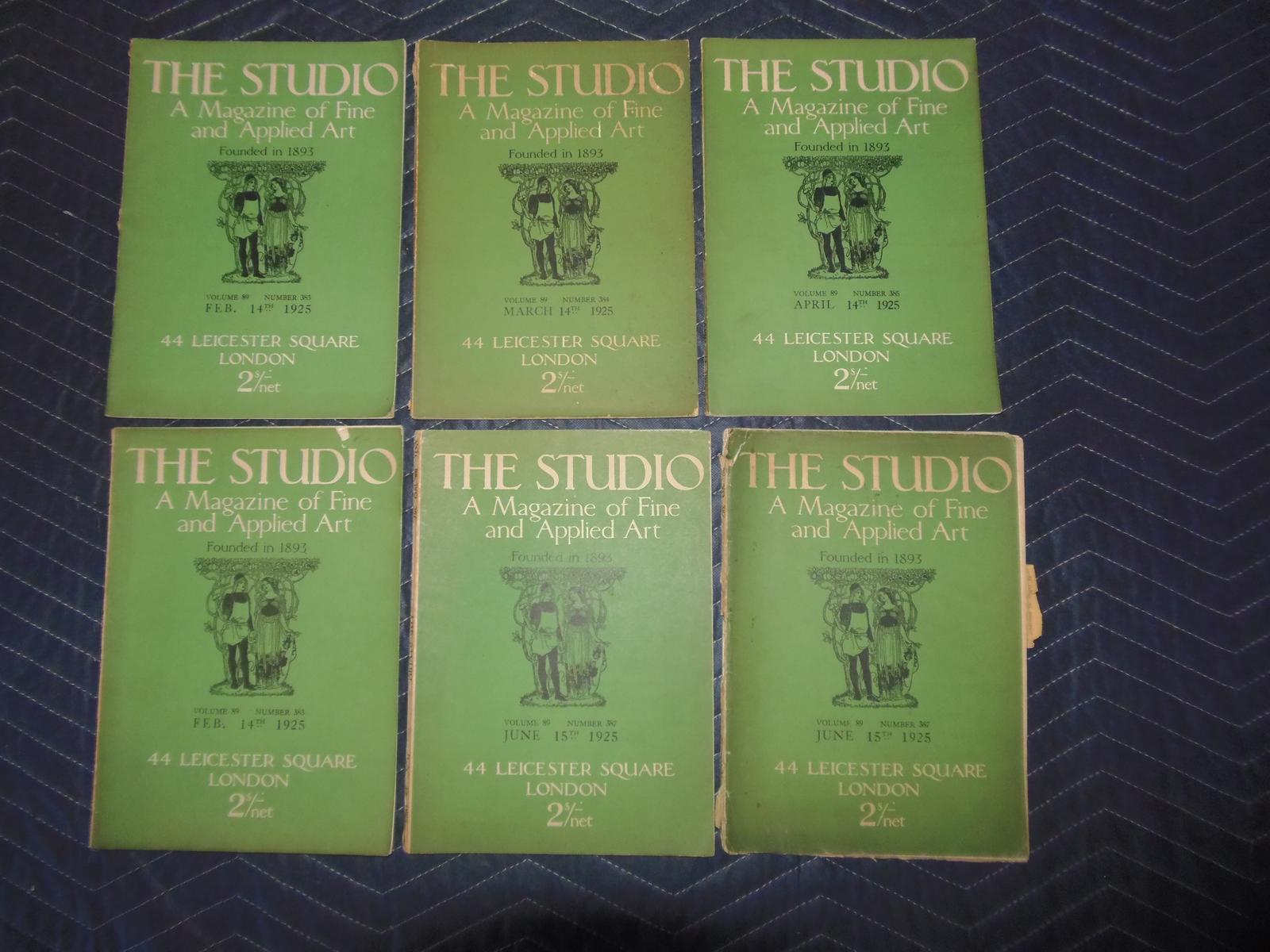 Various Volumes of the Studio Magazine of Art (1 of 3) Various Volumes of the Studio Magazine of Art (1 of 3)