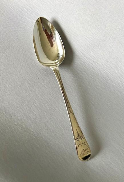 Bateman Family Bright Cut Silver Serving Spoon (1 of 5)