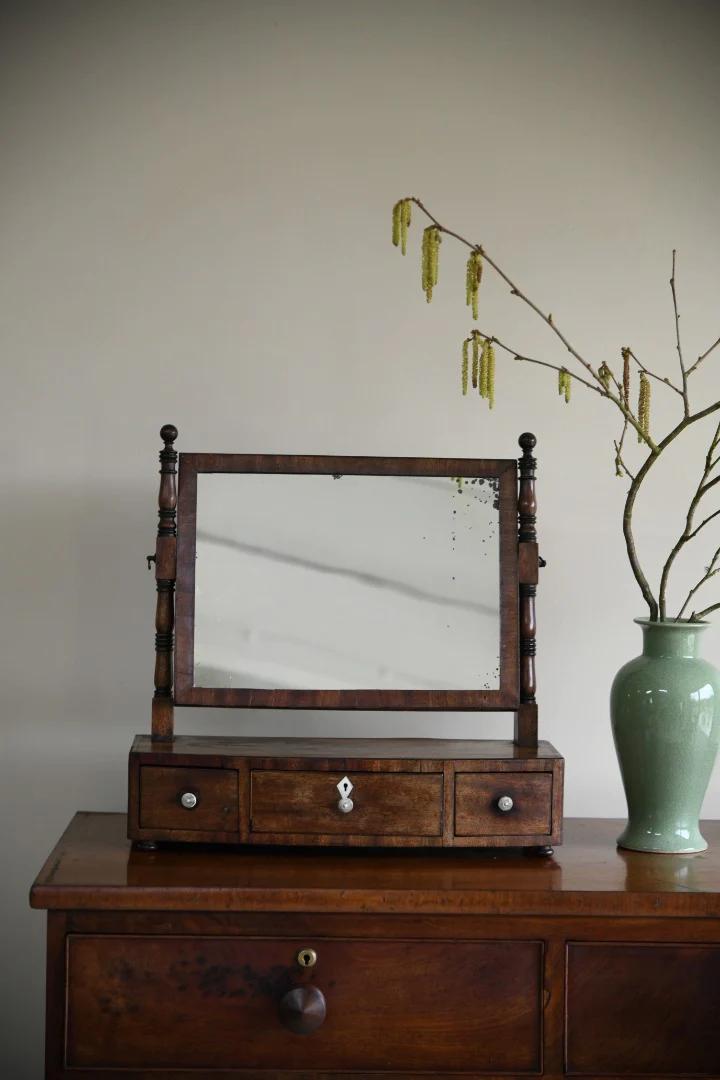 Early 19th Century Mahogany Toilet Mirror (1 of 9) Early 19th Century Mahogany Toilet Mirror (1 of 9)