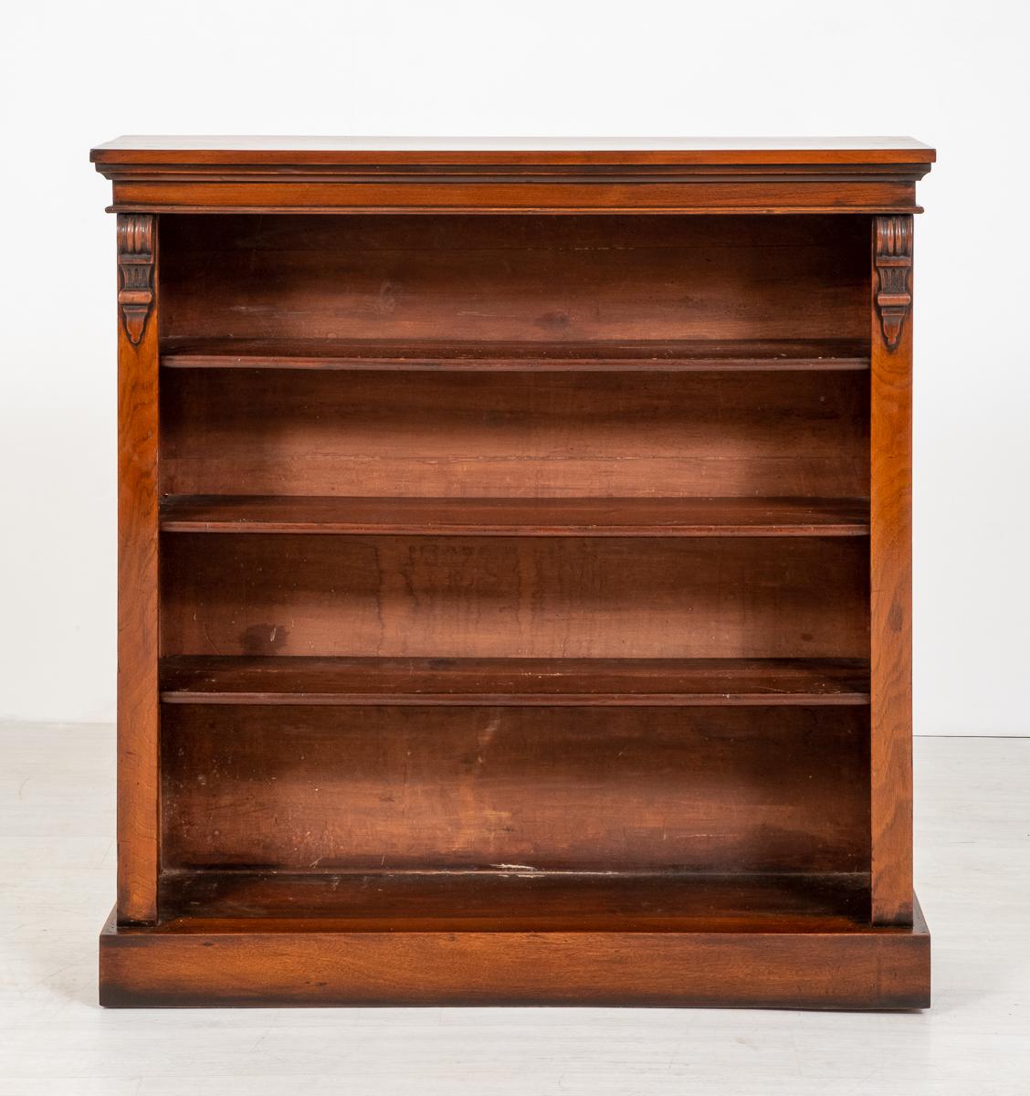 Victorian Mahogany Open Bookcase with Adjustable Shelves (1 of 8) Victorian Mahogany Open Bookcase with Adjustable Shelves (1 of 8)